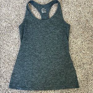 Nike Women's Gray Athletic Tank Top